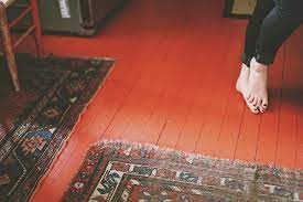 Have you ever used one? By Olivia Everyday Musings Via Flickr Painted Wood Floors Red Floor House Styles