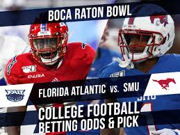 We look at the latest information. Boca Raton Bowl 2019 Betting Line Smu Vs Florida Atlantic