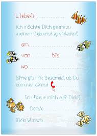 Vorlage Kindergeburtstag Einladung