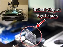 Vga card asus laptop are hardware segments of the computer that help you see images on the monitor/screen. Reball Chipset Vga Laptop Youtube