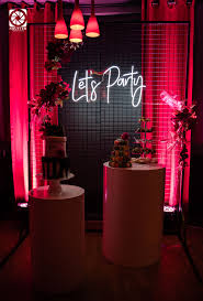 Jodi S 40th Birthday Party Neon Birthday Party Birthday Party Theme Decorations 21st Birthday Party Decor
