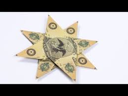 Origami christmas star instructions and tutorial. Diy Easy Money Origami For Beginners How To Fold Shirt From Dollar Bill Funny Dress Tutorial Origami Christmas Star Christmas Origami Money Origami