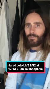 @jaredleto of @Thirty Seconds to Mars is BACK for a second show! Tune in