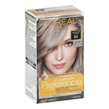 L Oreal Paris Superior Preference Permanent Hair Coloring In 8s Soft Silver Blonde Bed Bath Beyond Loreal Hair Color At Home Hair Color Hair Color