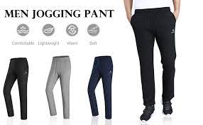 Men's pajamas pants have a comfort stretch expandable waist, flat drawstring and button fly men pajama pants; Amazon Com Camel Crown Men S Active Jogger Pants Open Bottom Sweatpants Soft Casual Trousers For Training Athletic Running Gym Workout Track Blue Clothing