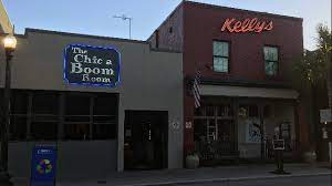 Rated number one in florida for walkability, dunedin's quaint downtown business is striking in comparison to neighboring florida communities for its absence of franchise restaurants and chain. Kelly S Chica Boom Room Restaurant 319 Main St Dunedin Fl 34698 Usa