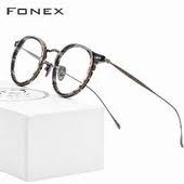 33 Tl Indirim Fonex Titanyum Optik Gozluk Erkekler Vintage Yuvarlak Gozluk Cercevesi Kadin Retro Recete Miyopi Asetat Gozluk Gozluk 85 Retro Gozluk Eyewear