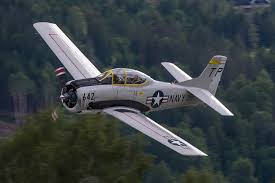 Navy beginning in the 1950s. T 28 Flying Aces