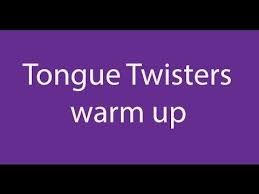 A collection of my favorite tongue twisters to warm up your lips and tongue. Tongue Twister Warm Up Speak With A Standard British English Accent British English Accent English Accent British English