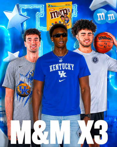 Mark Mitchell wasted NO time embracing the Kentucky blue. 😼🔵 After  committing to the Cats, Mitchell posted Drake and Future's “Scholarships”  on his Instagram story (a song that includes a famous shoutout