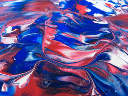 Tusindvis af nye billeder af høj kvalitet tilføjes hver dag. Close Up Colorful Red Blue White Fluid Pouring Abstract Art Acrylic Stock Photo Picture And Royalty Free Image Image 138795942
