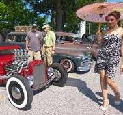 He painted it "Broom Handle Red" | Hot RED Rod with a 354 HEMI