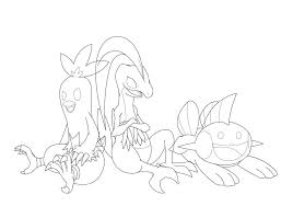 88 free printable coloring pages of pokemon series characters. Pokemon Gen 3 Hoenn Starter First Evolve Pokemon Amino