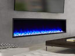 Classic meets traditional in the harlan grand fireplace mantel. Simplifire Scion 55 In Clean Face Linear Electric Fireplace Sf Sc55 Bk Electric Fireplaces Home Kitchen Fcteutonia05 De