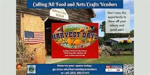 2026 Halifax County Harvest Days Vendor Registration