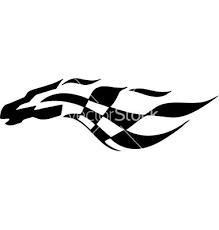 Black And White Checkered Flag Tattoo Checkered Flag Symbol Racing Vector Image On Vectorstock Flag Tattoo Checkered Flag Pinstriping Designs