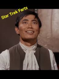 Star Trek Farts episode 17: Sulu is hit by Alien farts stick and kirk  suspects sulu is in fart danger #startrek #fyp #tvshow #farts #comedy