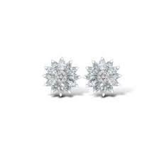 Daisy Heritage Earrings In Diamond Asprey