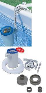 Overall the skimmer makes a huge difference keeping the pool clean, as it collects the floaters before they sink to the bottom. Skimbi Above Ground Swimming Pool Surface Skimmer For Intex Soft Sided Pools 844268006370 Ebay Above Ground Swimming Pools Swimming Pools Intex