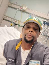 Haven't made it to work had to take my wife to the hospital...she's most  important through sickness & in health...Marriage