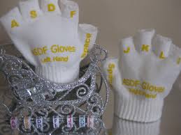 Educational Gloves For Learning To Type Learn To Type Helping Kids Typing Skills