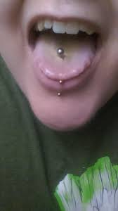 It is very important and probably the most important thing to be taken care of while understanding how to clean your tongue. My Tongue Piercing Pierced 8 25 17 Is Healing Fine But There S A Weird Indent On My Tongue Where It Was Pierced Is This Normal No Other Problems Other Than It Looks Weird Piercing