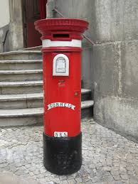 Post Box In Lisbon Portugal Post Box Diy Mailbox Antique Mailbox