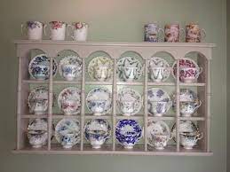 Wood retro style wall clocks with large display. Pin By Monika James On Home Ideas Tea Cup Display Tea Display Tea Cups Vintage