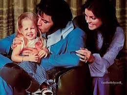 Priscilla and Elvis Presley with Lisa Marie: Hillcrest Home 1970 | TikTok