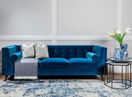 A Luxury Living Room Decor That Revamps The Blissful Blue White Colour Scheme With Ti Elegant Living Room Design Luxury Living Room Decor Elegant Living Room