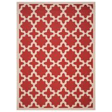 Sale ends in 3 days. 8 X11 Rectangle Natalie Outdoor Patio Rug Red Bone Safavieh Target