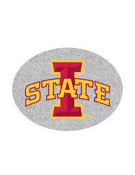 Isu Logo In Circle Glitter Decal Barefoot Campus Outfitter Glitter Decal Logos Oval Logo