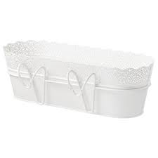 Ikea Skurar Flower Box With Holder Flower Boxes Potted Plants Outdoor Indoor Plant Pots