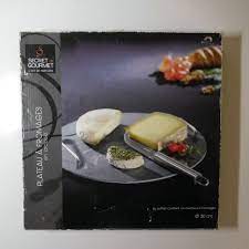 Plateau fromage ardoise Secret de Gourmet design JJA art déco table France  N6461 | eBay