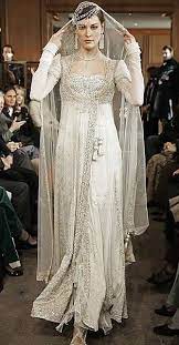 Persian Wedding Dress Asian Wedding Dress White Bridal Gown White Bridal