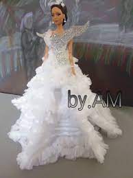Katniss Ooak Doll Mermaid Wedding Dress Wedding Dresses Mermaid Wedding