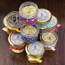 Four Cupcakes In Jars Cupcake In A Jar Mason Jar Cocktail Gifts Mason Jar Cocktails