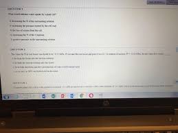 The primary cell wall of land plants is composed of the polysaccharides cellulose, hemicelluloses and pectin. Save All Answers Question 1 What Would Enhance Water Chegg Com