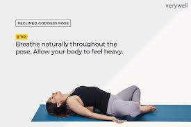 Let Gravity Work Its Magic On Your Hips In Supta Baddha Konasana In 2020 Cool Yoga Poses Yoga Poses Best Yoga