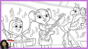 Hang around with this mischievous monkey blast off into outer space to explore new frontiers. Disney Junior Tots Coloring Pages Youtube