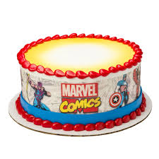 Resident game streamer hank plays marvel heroes in hopes of finally getting that anniversary cake. Delicious Marvel Comics Birthday Cakes From Local Cake Bakery