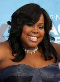 Amber Riley Mercedes Jones Glee Hair Beauty Hairstyle Wavy Hair