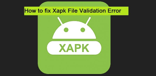 I got the solution after 2 days. Fix Xapk File Validation Failed Error In Android Gadgetstwist