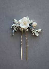 Attached on u pins and bobby pins all my accessories is made. Delicate Bridal Hair Pins For The Modern Bride Tania Maras Bespoke Wedding Headpieces Wedding Veils