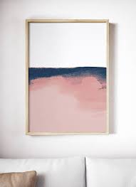 Buy pink art prints and get the best deals at the lowest prices on ebay! Blush Pink And Blue Print Minimal Pink Watercolor Art Abstract Painting Abstract Abstract Watercolor