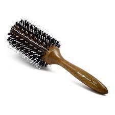 Bristles on hairbrushes are made with animal hair, including boar and goat hair. Round Boar Bristle Hair Brush 9029 Mont Bleu Store