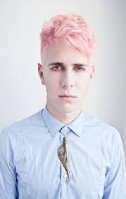 45 Ideas Hair Pink Tumblr Short Boys Colored Hair Men Hair Color Hair And Beard Styles