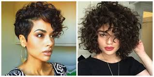 Curls in any form are beautiful, but there's nothing like curls with an amazing shape! Short Curly Hairstyles 2019 Stylish Hairdos And Trends For Short Curly Hair Short Curly Hairstyles Curly Pixie Haircuts Curly Hair Styles Short Curly Hair