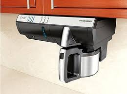 Black And Decker Under Cabinet Coffee Maker 12 Space Saving Items That Are Perfect For A Micro Apartment Under Cabinet Coffee Maker Coffee Maker Space Saving Furniture