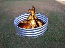Designed to complement other offerings from dewan and sons with a black hand rubbed paint. Fantastic Galvanized Fire Pit Ring Garden Landscape